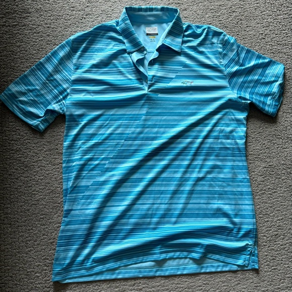 Greg Norman Blue Golf Polo - Picture 1 of 4